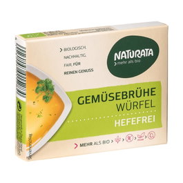 NATURATA Concentré pour soupe en cubes sans levure ECO 72g