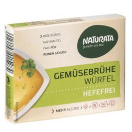 Naturata Concentré pour soupe en cubes sans levure 72 g - Bio
