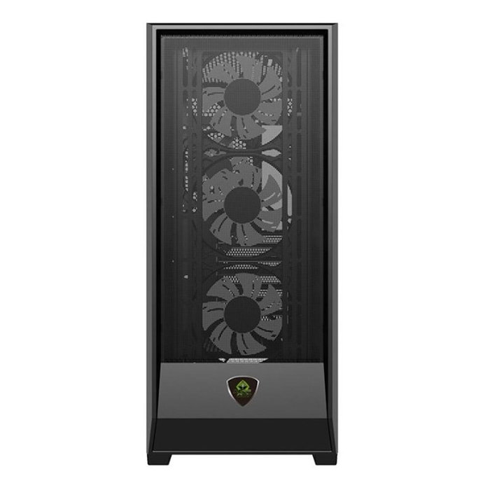 Keep Out Boîtier PC Gaming XC-501 MESH Noir ATX/Micro-ATX/ITX avec 3 Ventilateurs ARGB