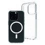 Muvit Recycletek Coque MagSafe pour iPhone 15 Pro Transparente