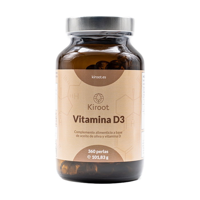 KIROOT Vitamine D3 360 perles
