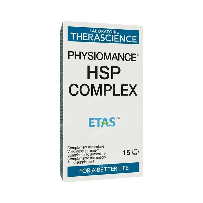 THERASCIENCE Physiomance Hsp Complex 15 comprimés Complément Alimentaire Stress Cellulaire HMB Zinc THERASCIENCE Physiomance Hsp Complex 15 comprimés Complément Alimentaire Stress Cellulaire HMB Zinc