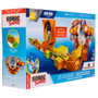 JAKKS PACIFIC Playset Super Sonic Deluxe Go Go Racers - Jeu de figurines et véhicules Sonic the Hedgehog
