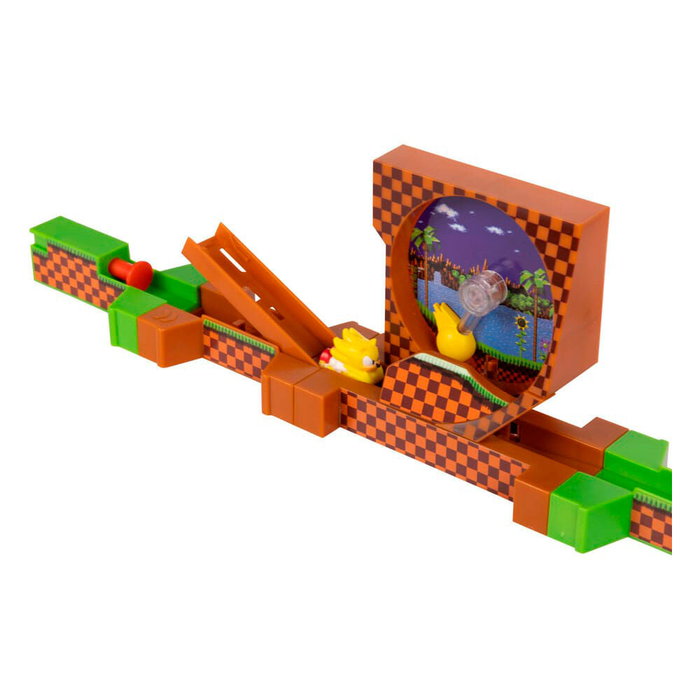 JAKKS PACIFIC Playset Super Sonic Deluxe Go Go Racers - Jeu de figurines et véhicules Sonic the Hedgehog