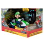 JAKKS PACIFIC - Voiture Mini RC Racer Luigi Mario Kart Nintendo - Télécommande radio contrôle - Taille 20 cm
