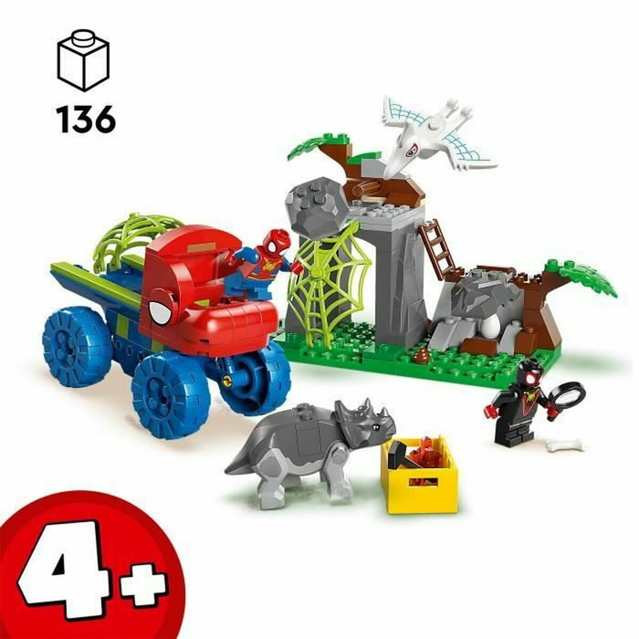 Lego Marvel Spidey et ses amis extraordinaires Sauvetage de l'équipe Spidey en dino-véhicule 11199