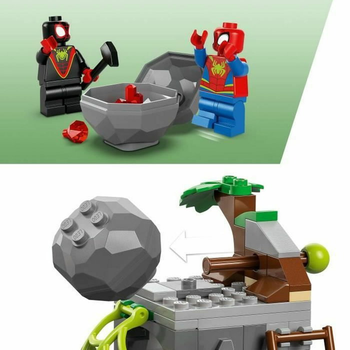 Lego Marvel Spidey et ses amis extraordinaires Sauvetage de l'équipe Spidey en dino-véhicule 11199