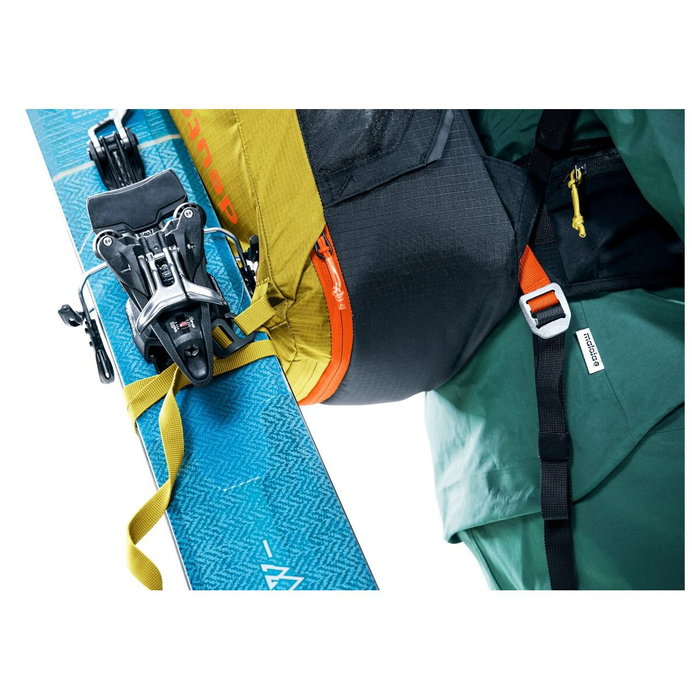 Deuter Alproof Lite 22 Sac à dos de montagne Jaune Gris Orange Deuter Alproof Lite 22 Sac à dos de montagne Jaune Gris Orange