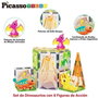 Cefa Picasso Tiles Bloques Magneticos Dinosaurios 26 Pièces