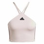 Débardeur Femme Adidas Tiro Cut Summer Triangle Rose