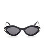 Emilio Pucci Lunettes de soleil EP0223 01A Femme œil de chat Noir Bordeaux