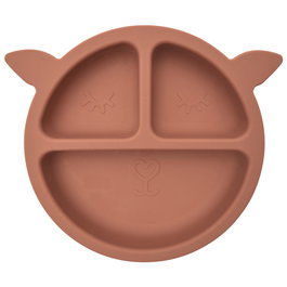 Tom et Zoe Plat en Silicone Forme de Biche