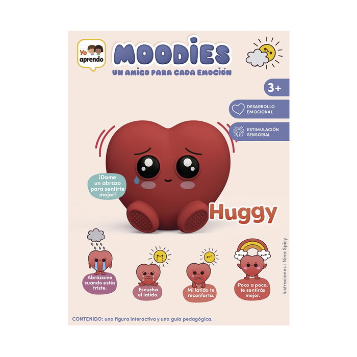 DISET YO APRENDO MOODIES - HUGGY DISET YO APRENDO MOODIES - HUGGY