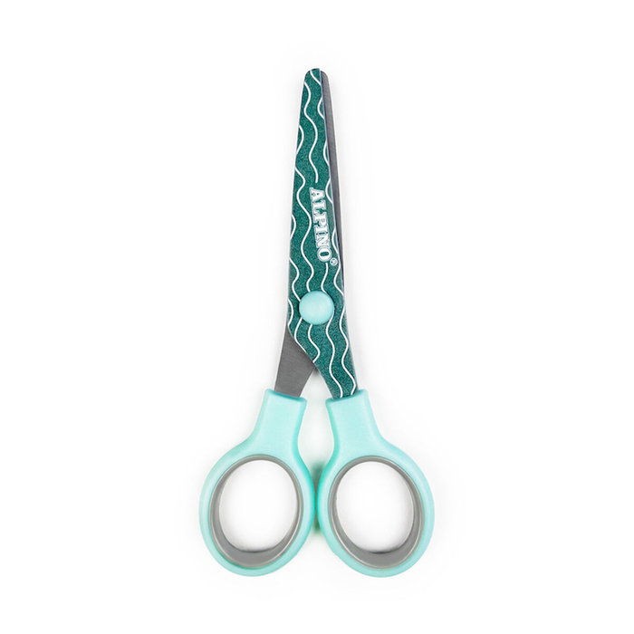 Ciseaux Alpino Multicouleur Blanc/Orange Acier inoxydable 130 mm