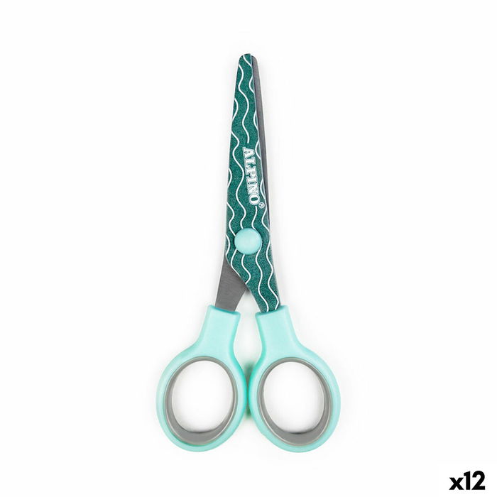 Ciseaux Alpino Multicouleur Blanc/Orange Acier inoxydable 130 mm