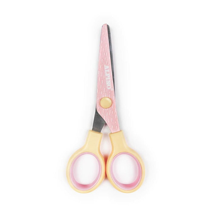 Ciseaux Alpino Multicouleur Blanc/Orange Acier inoxydable 130 mm