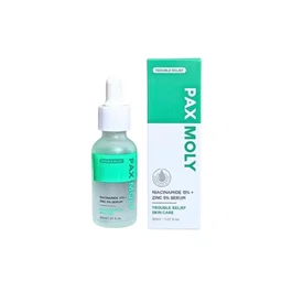 PaxMoly Trouble Relief Sérum Niacinamide 15% + Zinc 5% 30 ml