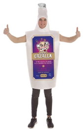 Creaciones Llopis - Déguisement adulte en forme de bouteille Cazalla, taille L, produit en espagnol et en anglais