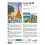Sentosphere - Puzzle Paris Calypto 500 Pièces avec Toucher Soyeux, Format Affiche, à Partir de 8 Ans