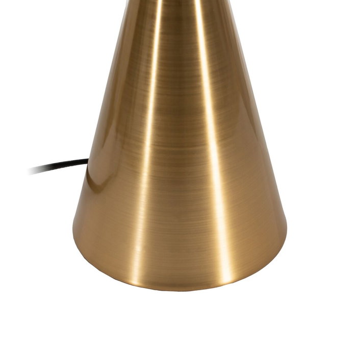BigBuy Home Lampe de bureau Doré Verre Fer 40 W BigBuy Home Lampe de bureau Doré Verre Fer 40 W