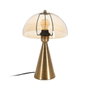 BigBuy Home Lampe de bureau Doré Verre Fer 40 W