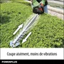 Powerplus Taille-haie sans fil Dual Power 40 V - POWDPG7536 - Lame de 670 mm, coupe jusqu'à 22 mm, poignée rotative, compatible plateforme batterie 2x20 V