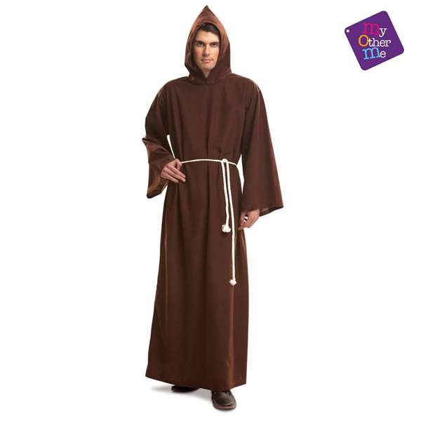 My Other Me Déguisement de Moine - Taille M-L pour adulte - Costume complet tunique et cordon marron My Other Me Déguisement de Moine - Taille M-L pour adulte - Costume complet tunique et cordon marron