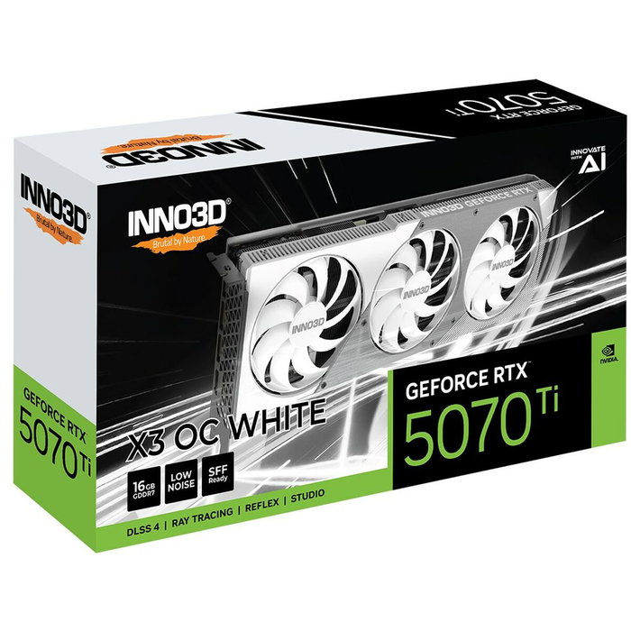 Carte Graphique INNO3D N507T316D7X176068W nvidia geforce rtx 5070 ti 16 GB