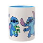 WIDDOP & CO Tasse Stitch Disney 325 ml Céramique avec Design Officiel - Lilo et Stitch