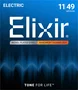 Elixir Juego Eléctrica Nanoweb M - 11-49 Jeu de cordes électrique