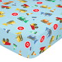Drap housse HappyFriday MR FOX Multicouleur Lit de bébé 15 x 2 x 38 cm 60 x 120 x 14 cm