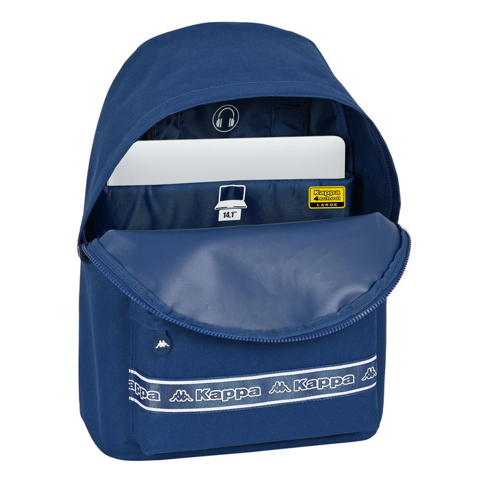 Cartable Kappa 31 x 41 x 16 cm Blue marine