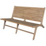 DKD Home Decor Banc Shabby Chic Marron Naturel