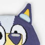Cerdá Gorro Bluey Punto avec Applications, Bonnet pour Enfant à partir de 3 ans, Bleu