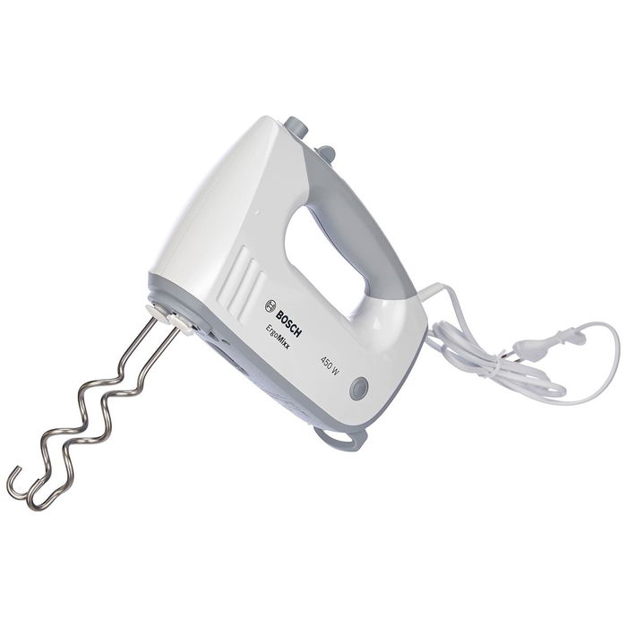 Mixeur Manuel Multifonction avec Accessoires BOSCH MFQ36480 Blanc Gris 450 W
