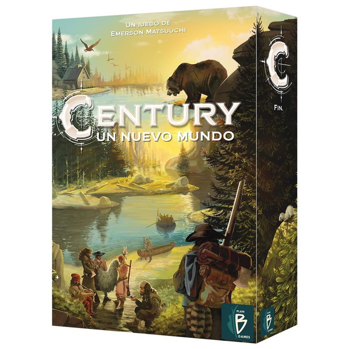 Plan B Games Century : Un Nuevo Mundo Jeu de Société - Référence PBG40040ESPT - Version Espagnol/Portugais Plan B Games Century : Un Nuevo Mundo Jeu de Société - Référence PBG40040ESPT - Version Espagnol/Portugais