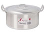 KINVARA Cacerola en aluminium de 26 cm, 6,5 l, Plata