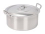 KINVARA Cacerola en aluminium de 26 cm, 6,5 l, Plata