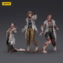 Zombie pack 3 figurines Dark Source Scientists (Female) 8 cm