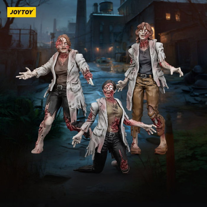 Zombie pack 3 figurines Dark Source Scientists (Female) 8 cm Zombie pack 3 figurines Dark Source Scientists (Female) 8 cm