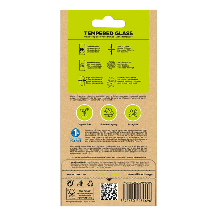 Film Protecteur pour Téléphone Portable Muvit for Change Redmi Note 13 5G