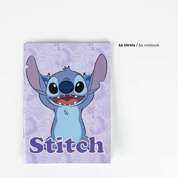 Cerdà - Kit de fournitures scolaires en mousse Eva Stitch (Lilo & Stitch) 22.0 x 14.0 x 0.5 cm - Bleu - 2 à 8 ans