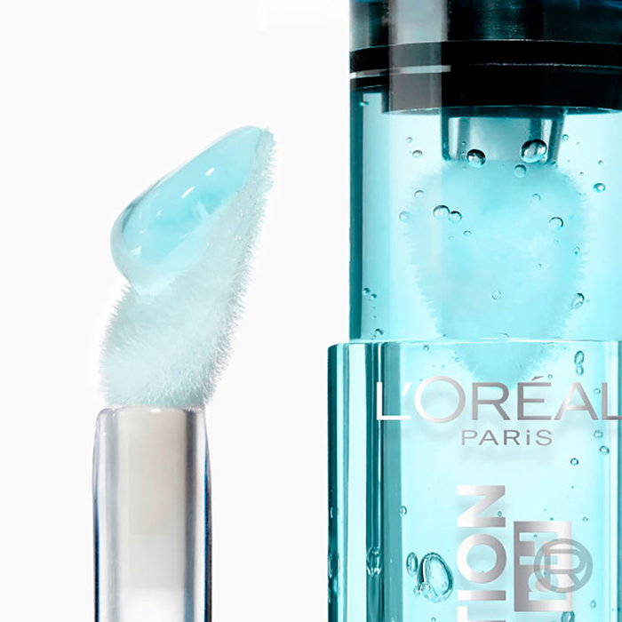 L'Oréal Paris Gloss à Lèvres Volumisant Plump Ambition N°113 Crystal Ice 5 ml avec Acide Hyaluronique - 24H d'Hydratation