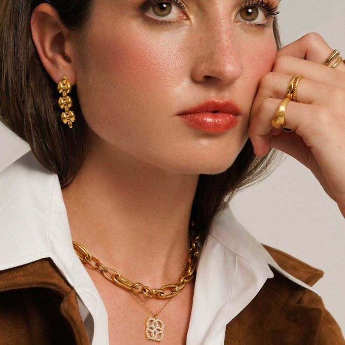 Collier Femme One Jewels OJICN02G Doré