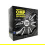 Omp Speed Magnum 13 Pouces Enjoliveurs 4 Pièces Noir-Argent-Carbone OMPS07011322