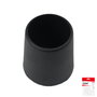 MAURER Embouts coniques noirs 25mm, pack de 4 pièces