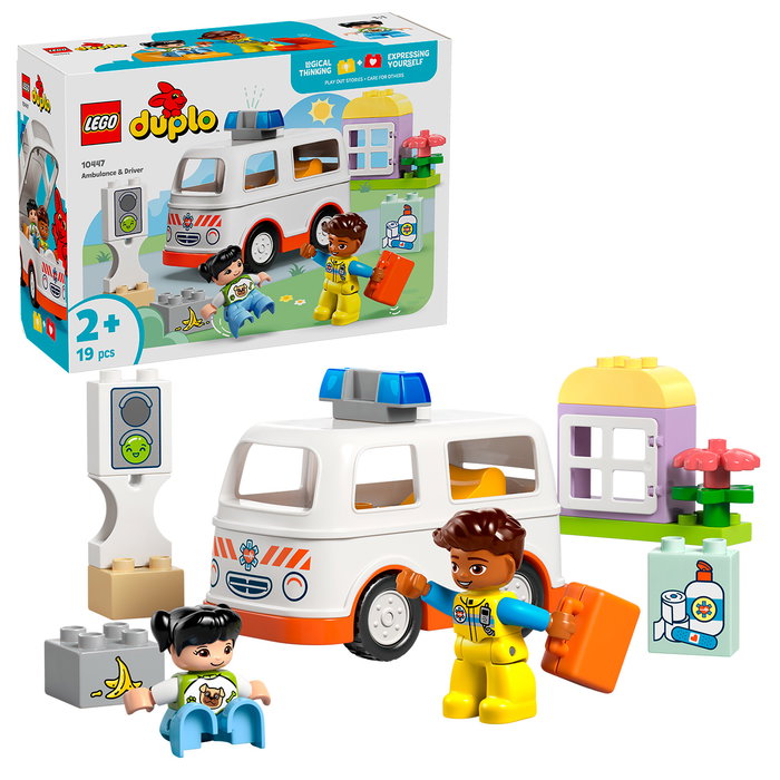 LEGO DUPLO Ambulance et Chauffeur LEGO DUPLO Ambulance et Chauffeur