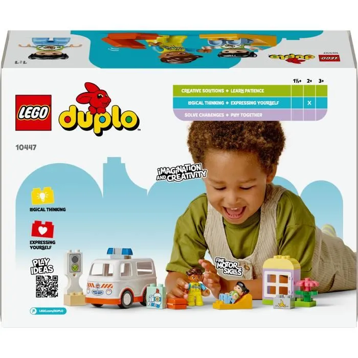 LEGO DUPLO Ambulance et Chauffeur 10447 LEGO DUPLO Ambulance et Chauffeur 10447