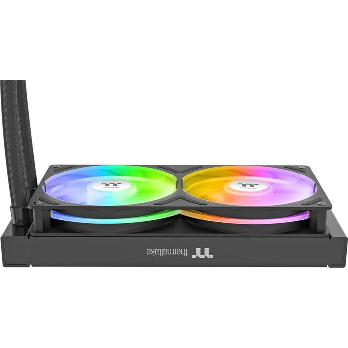 Thermaltake CL-W465-PL12SW-A TH240 V3 A-RGB Sync - Watercooling AIO pour CPU - Ventilateur ARGB 240 mm - Compatible Intel LGA et AMD AM5/AM4 - Noir