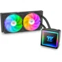 Thermaltake CL-W465-PL12SW-A TH240 V3 A-RGB Sync - Watercooling AIO pour CPU - Ventilateur ARGB 240 mm - Compatible Intel LGA et AMD AM5/AM4 - Noir